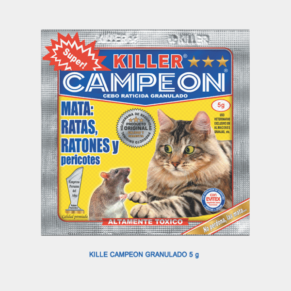 Campeón Cebo Raticida Granulado